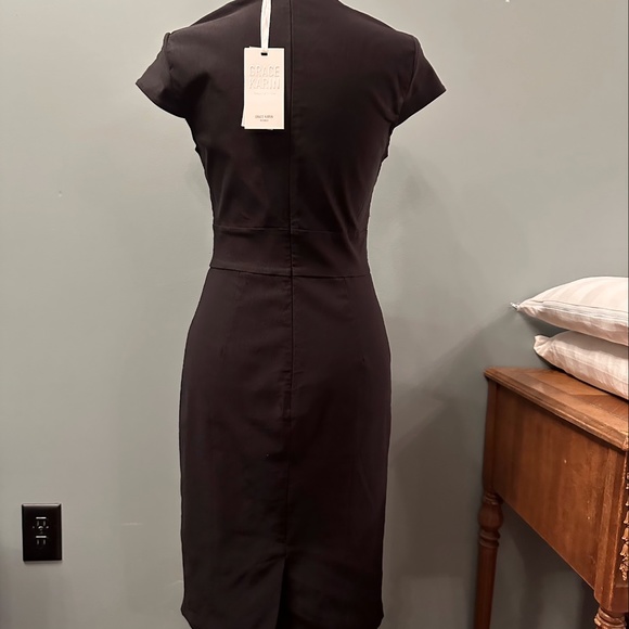 GRACE KARIN/ formal black form fitting dress, NWT - Picture 3 of 3